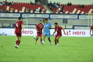 Igor started Jeakson in midfield today (Image courtesy: AIFF Media)